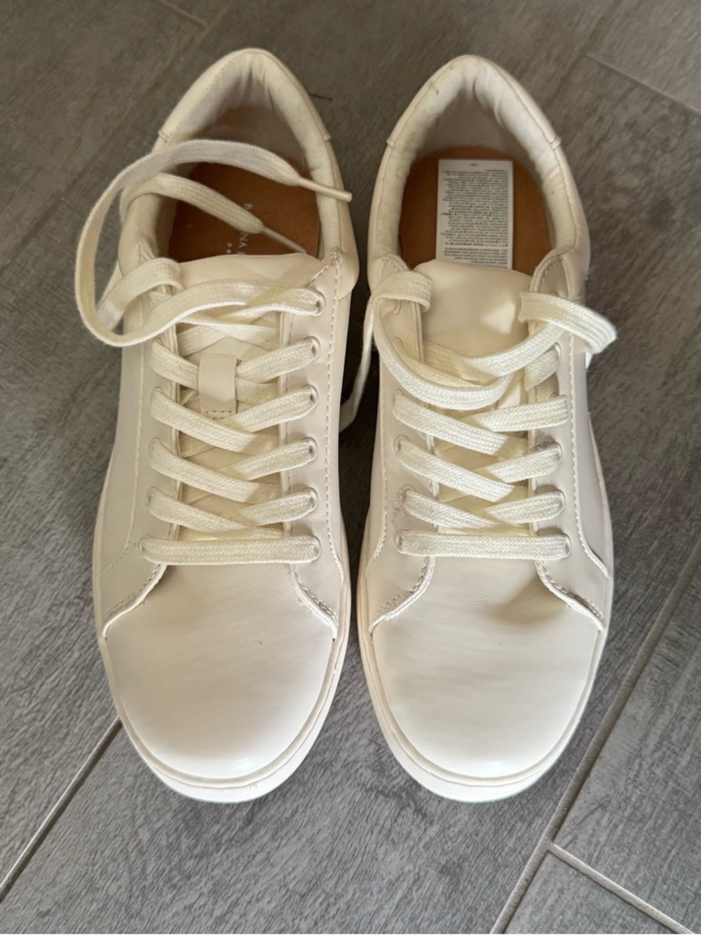 Banana Republic Ivory Women's Sneakers